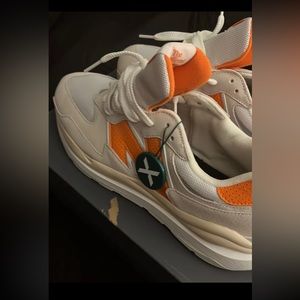 New Balance 57/40 Sea Salt Topaz Orange